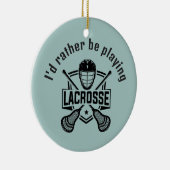 Lacrosse Design セラミックオーナメント (右)