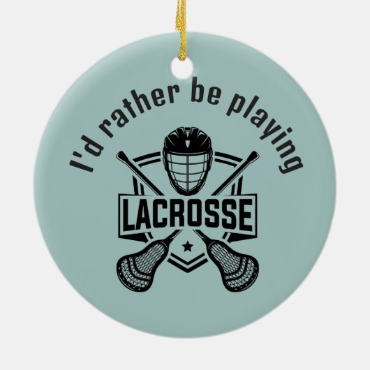 Lacrosse Design セラミックオーナメント (裏面)