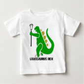 Lacrosse_Designs_LaxasaurusRex ベビーTシャツ (正面)