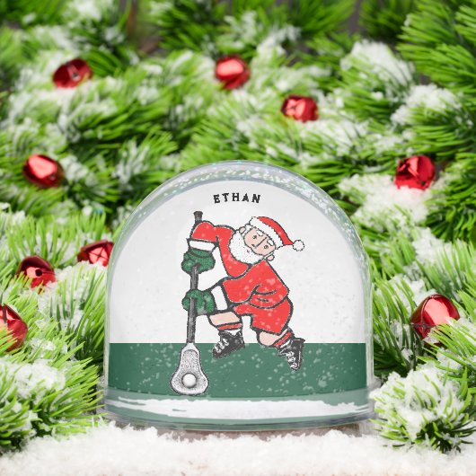 Lacrosse Holiday Gift Snow Globe (クリスマス)