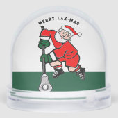 Lacrosse Holiday Gift Snow Globe (裏面)