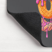 Lacrosse Ice Cream Drip 67 Hands Stakes Boys Srts マウスパッド (コーナー)