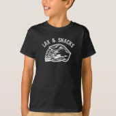 Lacrosse Lax Goalie Lacrosse And Snacks Tシャツ (正面)