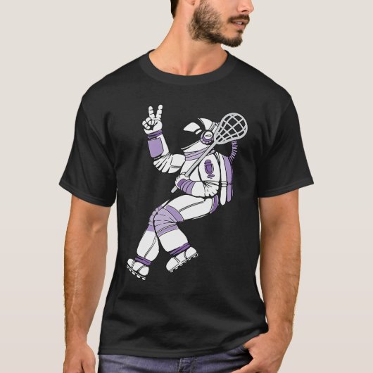 Lacrosse Player For Team College Lacrosse 1 Tシャツ (正面)