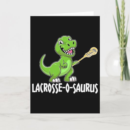 Lacrosse T-rex Dino Lacrosse Racket  カード (正面)