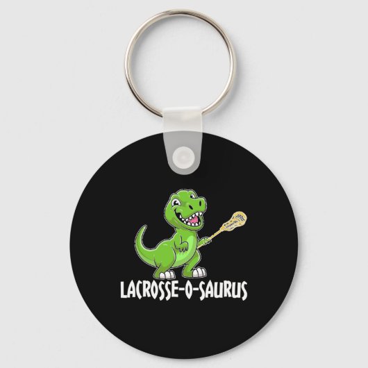 Lacrosse T-rex Dino Lacrosse Racket  キーホルダー (正面)