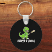 Lacrosse T-rex Dino Lacrosse Racket  キーホルダー (正面)