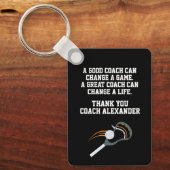 Lacrosse Thank You Coach キーホルダー (正面)