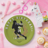LaCrosse Theme Birthday Paper Plates HAMbyWG ペーパープレート (パーティー)