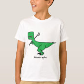 lacrossiraptor tシャツ (正面)