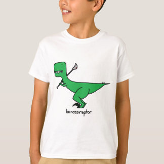 lacrossiraptor tシャツ