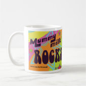 Lactivistのミイラのミルクはマグを揺すります コーヒーマグカップ (左)