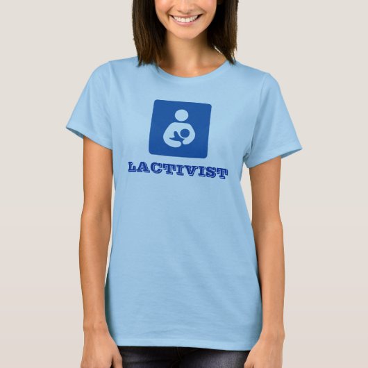 Lactivistのワイシャツ Tシャツ (正面)