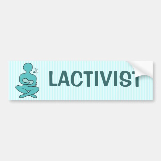 Lactivist バンパーステッカー (正面)