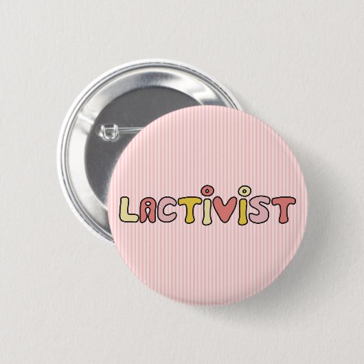 Lactivist 缶バッジ (正面&裏面)