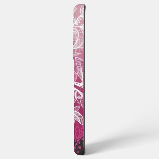 Lacy Leaf Design Samsung Galaxyケース (裏面横)