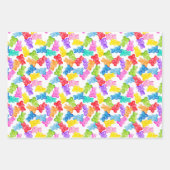 LADによるグミベア ラッピングペーパーシート (正面2)