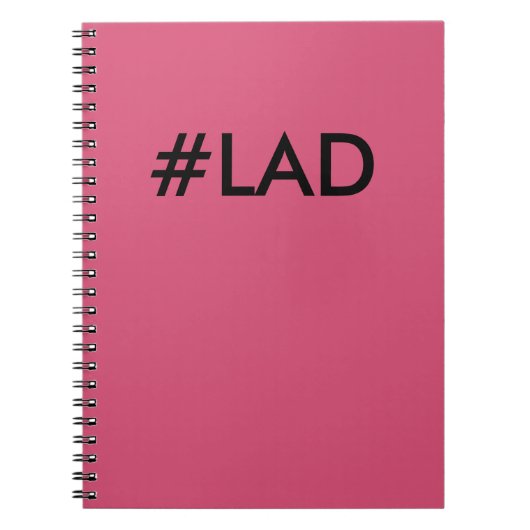 #LADのメモ帳 ノートブック (正面)