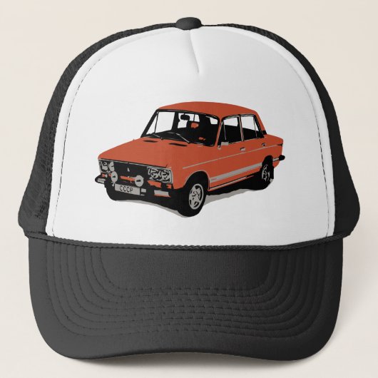 Lada -ソビエトロシアのな車 キャップ (正面)