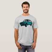 Lada。 ロシアのな車 tシャツ (正面フル)