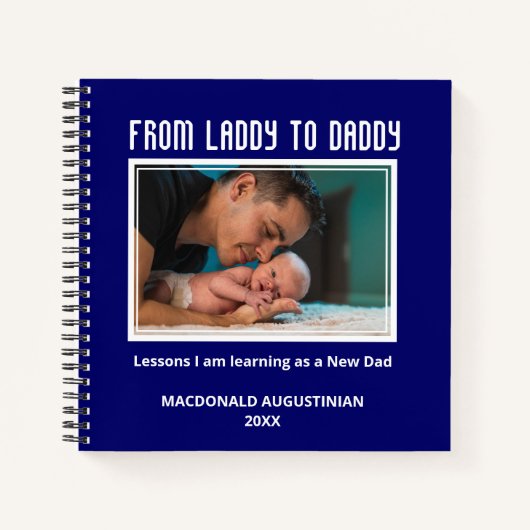 LADDYからDADDYへ新カスタムしい父のジャーナル ノートブック (正面)