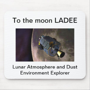 LADEEの月の代表団のmousepad マウスパッド
