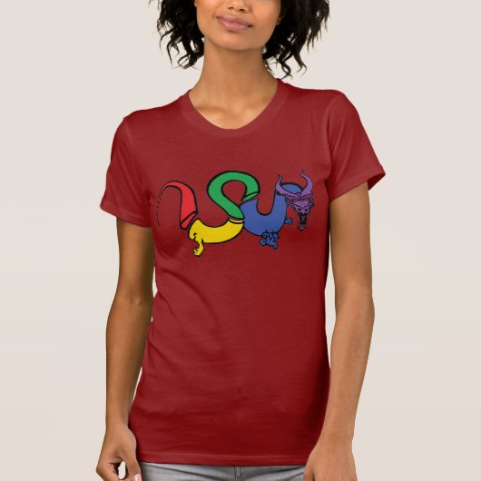 LadieのTシャツの標準 Tシャツ (正面)