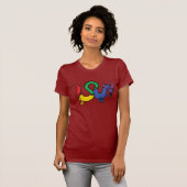 LadieのTシャツの標準 Tシャツ (正面フル)