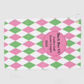 Ladies Custom Golf League Towel ゴルフタオル (横)