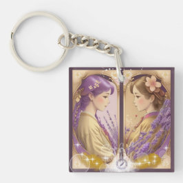 Ladies Gold Schmidt Stationery キーホルダー