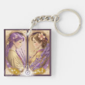 Ladies Gold Schmidt Stationery キーホルダー (裏面)