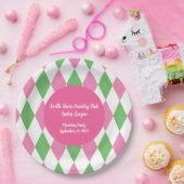 Ladies Golf League Party Dinner Plate ペーパープレート (パーティー)