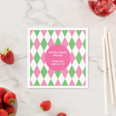 Ladies Golf League Party Napkins スタンダードカクテルナプキン (インサイチュ)