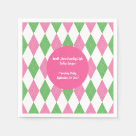 Ladies Golf League Party Napkins スタンダードカクテルナプキン