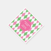 Ladies Golf League Party Napkins スタンダードカクテルナプキン (角)