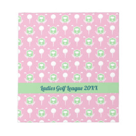 Ladies Golf League Party Notepad ノートパッド