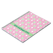 Ladies Golf League Spiral Notepad ノートブック (左側)
