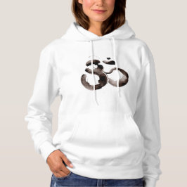 Ladies' hoodie featuring Om motif パーカ