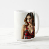 Ladies in Red コーヒーマグカップ (正面右)