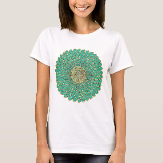 Ladies Mandala T-shirt  Tシャツ (正面)