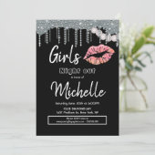 Ladies Night Birthday Lips Party 招待状 (スタンド正面)