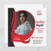 Ladies Night Club Flyer Template (正面/裏面)