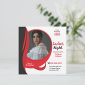 Ladies Night Club Flyer Template (スタンド正面)