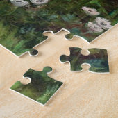 Ladies Picking Roses, John William Waterhouse ジグソーパズル (側面)