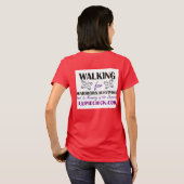 Ladies Ringer Lupie Chick T-Shirt Tシャツ (裏面フル)