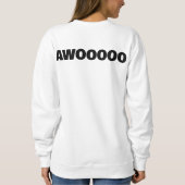 LADIES SNICKERS SWEATSHIRT  スウェットシャツ (裏面)