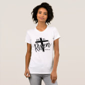 Ladies Tee He Is Risen Tシャツ (正面フル)