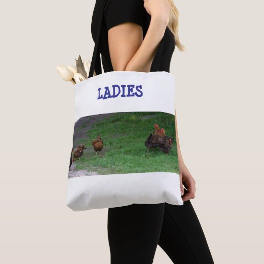 Ladies Tote トートバッグ (クローズアップ)