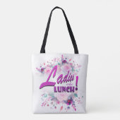 Ladies who Lunch tote トートバッグ (裏面)