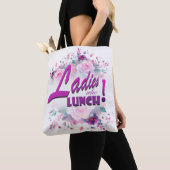 Ladies who Lunch tote トートバッグ (クローズアップ)